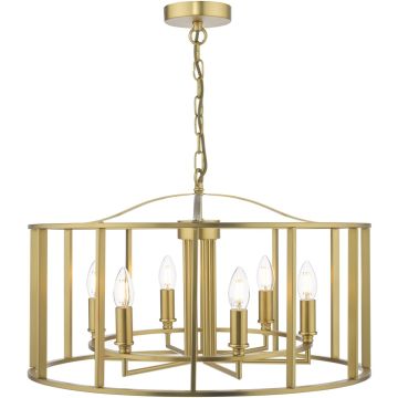 Dar Lighting Myka MYK0663 Luster 6x40w/e14