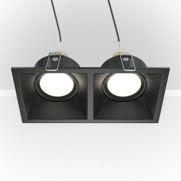 Maytoni DOT DL029-2-02B Ugradbeno downlight svjetlo 2x50W/GU10 IP20