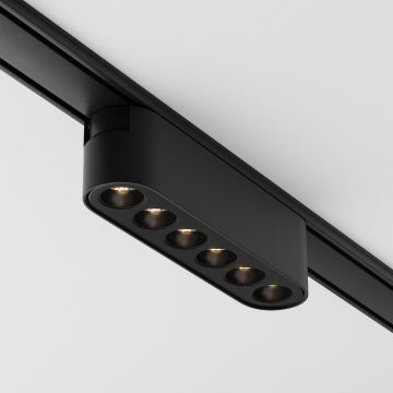 Maytoni POINTS TR082-1-6W3K-M-B Šinski reflektor 6x6W/LED 3000K 600LM IP20