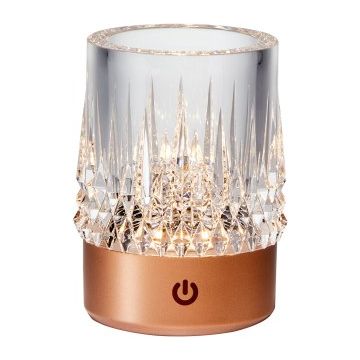 Zuma Line CRYSTAL NHTD-N08-RG Stolna svjetiljka 1x1W/LED 3000k 110lm