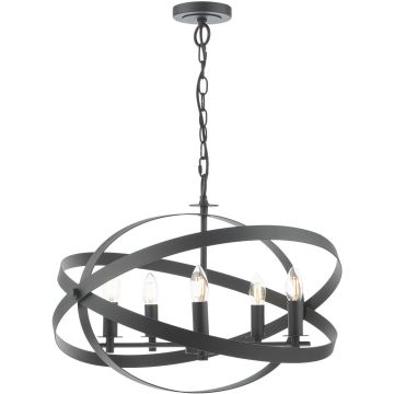 Dar Lighting Nitya NIT0522 Visilica 5x40w/e14
