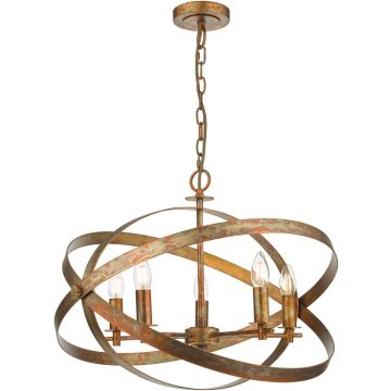 Dar Lighting Nitya NIT0564 Visilica 5x40w/e14