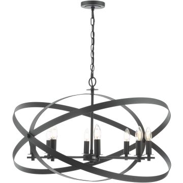 Dar Lighting Nitya NIT0822 Visilica 8x40w/e14