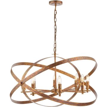 Dar Lighting Nitya NIT0864 Visilica 8x40w/e14