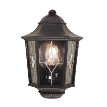 Elstead Lighting NORFOLK NR7-2-BLK Zidna svjetiljka 1x60W/E27 IP43