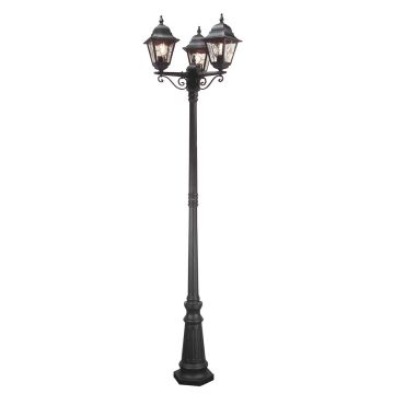 Elstead Lighting NORFOLK NR8-BLK Svjetionik 3x60W/E27 IP43