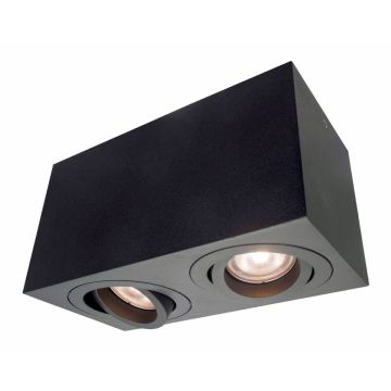 Light Prestige Lyon LP-5881/2SM BK Natkriveno downlight svjetlo 2x50W/GU10 IP20
