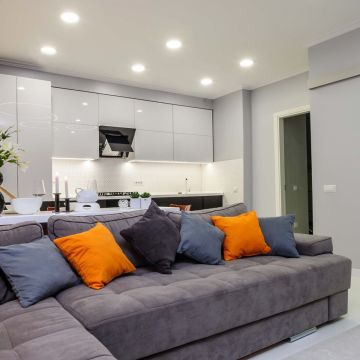 Light Prestige Nero LP-4424/1RS WH movable Ugradbeno downlight svjetlo 1x50W/GU10 IP20