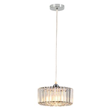 Light Prestige Vetro LP-2910/1P CH round Visilica 1x15W/E27 IP20
