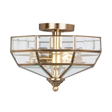 Elstead Lighting OLD PARK OLD-PARK-AB Stropna svjetiljka 2x60W/E27