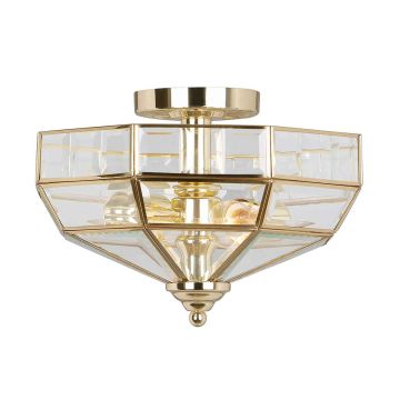 Elstead Lighting OLD PARK OLD-PARK-PB Stropna svjetiljka 2x60W/E27