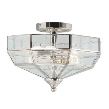 Elstead Lighting OLD PARK OLD-PARK-PN Stropna svjetiljka 2x60W/E27