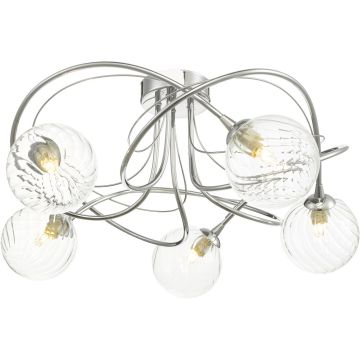 Dar Lighting Onawa ONA5450-03 Stropna svjetiljka 5x40w/g9 ip20