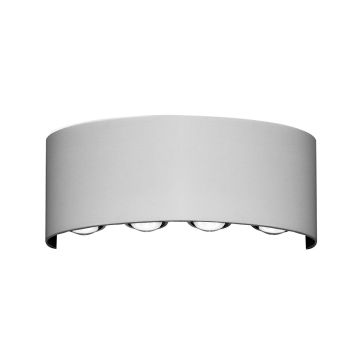 Italux Ortelo OWL-6650-4-WH-3K Zidna svjetiljka 8x8W/LED 3000K 738lm IP54
