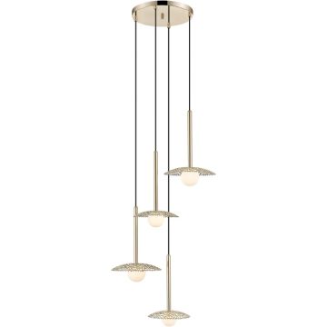 Zuma Line NICOSIA P0600-04E-F7AA Visilica 4x28W/G9 ip20
