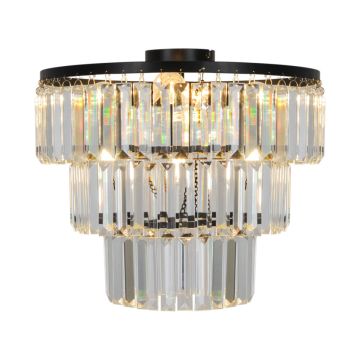 Zuma Line TIFANNY P17127-4-BK Plafonjera 4x40W/E14 IP20
