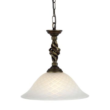 Elstead Lighting PEMBROKE PB-P-BLK-GOLD Visilica 1x60W/E27