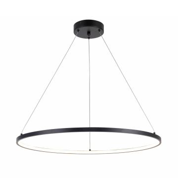 Zuma Line HORIK PEN89424-60BK Visilica 1x32W/LED 3000K|4000K|6000K 3500lm IP20
