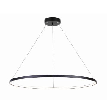 Zuma Line HORIK PEN89424-90BK Visilica 1x40W/LED 3000K|4000K|6000K 4400lm IP20