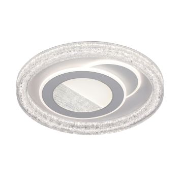 Italux Tempio PLF-54182R-WH Plafonjera 1x55W/LED 3000K|4000K|6500K 6875lm IP20