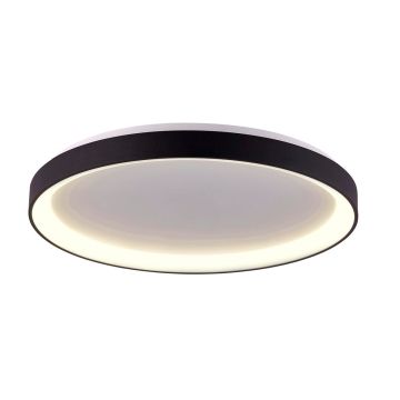 Italux Vico PLF-53675-078RC-BK-3KS4K-TRDIMM Plafonjera 1x60W/LED 3000K|4000K 5300lm IP20