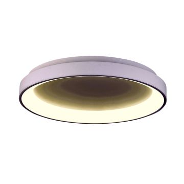 Italux Vico PLF-53675-078RC-WH-3KS4K-TRDIMM Plafonjera 1x60W/LED 3000K|4000K 5300lm IP20