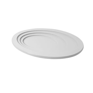 Light Prestige Alune LP-3009/1C WH oval Plafonjera 1x48W/LED 3000K|4000K|6000K 5968lm IP20