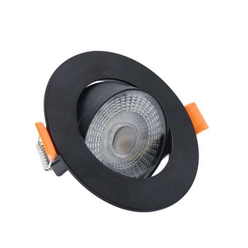 Light Prestige Plus LP-1506/1RS BK Ugradbeno downlight svjetlo 1x7W/LED 3000K|4000K|6000K 622lm IP20