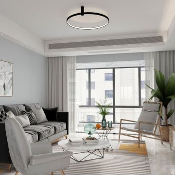 Light Prestige Ring LP-909/1C S BK CCT Visilica 1x35W/LED 3000K|4000K|6000K IP20
