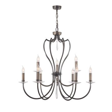 Elstead Lighting PIMLICO PM9-DB Luster 9x60W/E14