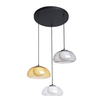 Italux Ainale PND-54637-3-BK-SG Visilica 3x7W/G9 IP20