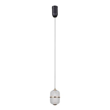 Italux Alani PND-34375-1-BK Visilica 1x6W/LED 3000K 588lm IP20