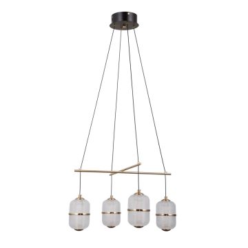 Italux Alani PND-34375-4-BK Visilica 4x24W/LED 3000K 1931lm IP20
