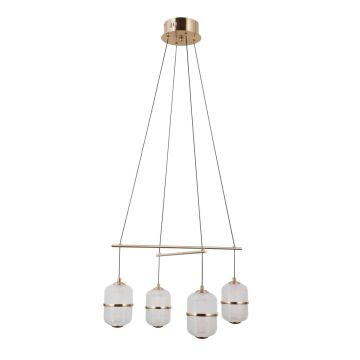 Italux Alani PND-34375-4-HBR Visilica 4x24W/LED 3000K 1931lm IP20