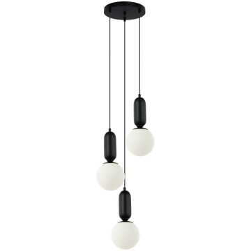 Italux ALDEVA PND-02340-3S-BK Visilica 3x40W/E27 IP20