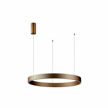Italux Brasco PND-56215-060RPP-GD-3KS4K-TRDIMM Visilica 1x40W/LED 3000K|4000K 3100lm IP20