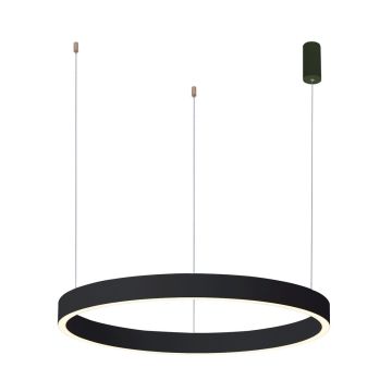 Italux Brasco PND-56215-080RPP-BK-3KS4K-TRDIMM Visilica 1x60W/LED 3000K|4000K 4500lm IP20