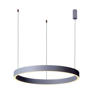 Italux Brasco PND-56215-080RPP-WH-3KS4K-TRDIMM Visilica 1x60W/LED 3000K|4000K 4500lm IP20