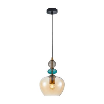 Italux Busco PND-30263-1A-BRO-AMB Visilica 1x40W/E27 IP20
