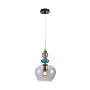 Italux Busco PND-30263-1A-BRO-SG Visilica 1x40W/E27 IP20