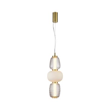 Italux Eris PND-98374-28W-GD Visilica 1x28W/LED 3000K 3748lm IP20