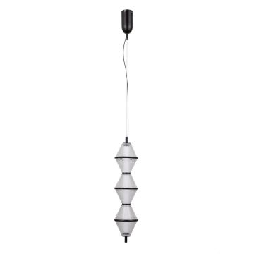 Italux Fuente PND-34395-3V-BK Visilica 3x15W/LED 3000K 1108lm IP20