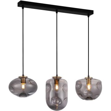 Italux HATELLA PND-112038-3-BRO+SG Visilica 3x40W/E27 IP20