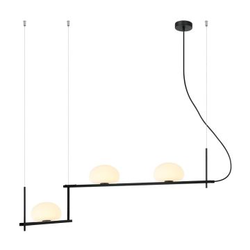 Italux KERNIO PND-357783-BK+W Visilica 3x25W/G9 IP20