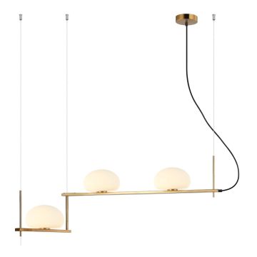 Italux KERNIO PND-357783-BRO+W Visilica 3x25W/G9 IP20