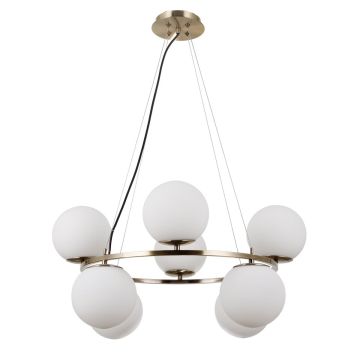 Italux LAROSA PND-33453-4-4-ABR Visilica 8x5W/E27 IP20