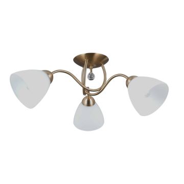 Italux Lugano PND-5643-3-HBR Stropna svjetiljka 3x40W/E27 IP20