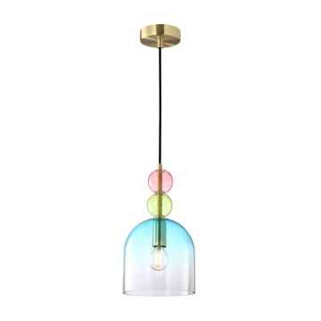 Italux Manso PND-37462A-MC-GD Visilica 1x40W/E14 IP20