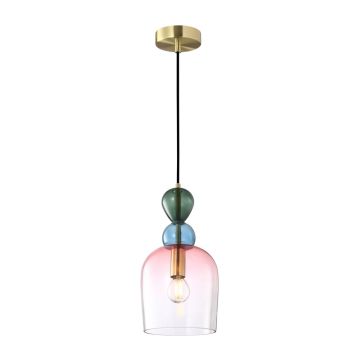 Italux Manso PND-37462B-MC-GD Visilica 1x40W/E14 IP20
