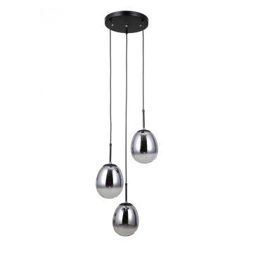 Italux Meolo PND-40825-3-BK Visilica 3x40W/E14 IP20